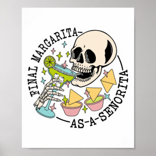 Slutlig Margarita som senorita Skull Team Bride By Poster