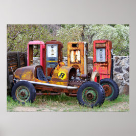 Slutlig parkeringsstopp för tävling poster