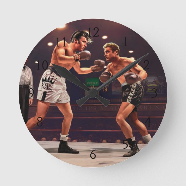 Slutlig runda rund klocka (Framsida)