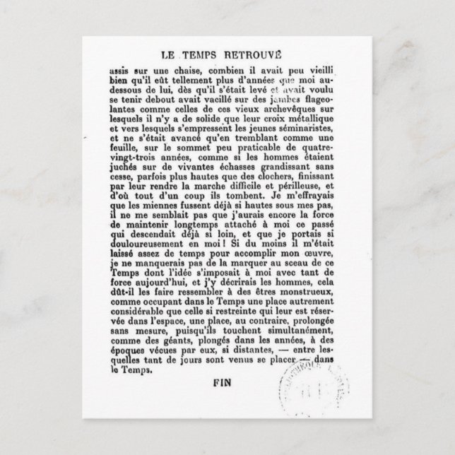 Slutlig sidvykort vykort (Framsida)