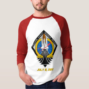 Slutlig utrymmesskyttel Uppdrag skift T-shirt