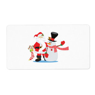 Slutliga juletiketter fraktsedel