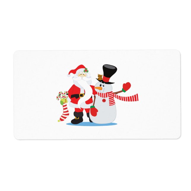 Slutliga juletiketter fraktsedel (Framsidan)