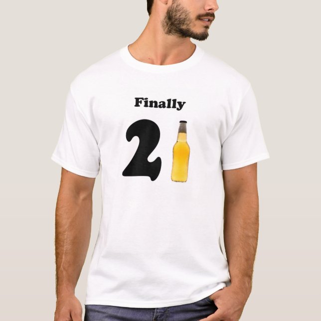 Slutligen 21 t-shirt (Framsida)
