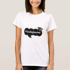 Slutligen Avslutat Studenten Black Bubble T-Shirt