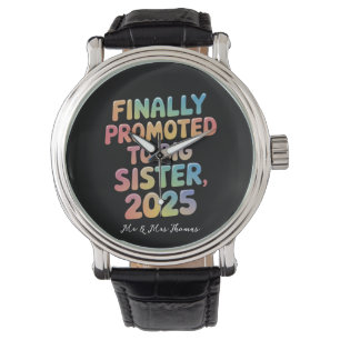 Slutligen befordrad till Big Sister 2025 Adsible Armbandsur