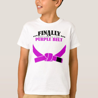 Slutligen en BJJ Lila Bälte!! T Shirt