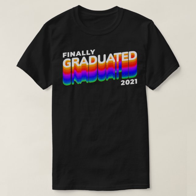 Slutligen graderad t shirt (Design framsida)