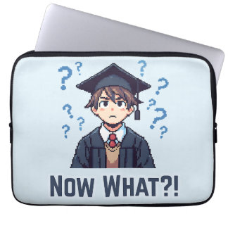 Slutligen graderad ... Vad då? Laptop Fodral