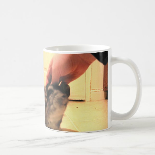 Slutligen hem- (högerhänt) Chinchillasmuggchili, Kaffemugg (Höger)