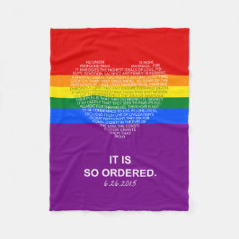 Slutligen jämbördig ullfilt fleecefilt