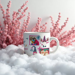 Slutligen jul med min Gnomies Roligt Fyra foto Kaffemugg