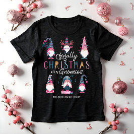 Slutligen jul med mina Gnomies Funny Gnomes T Shirt