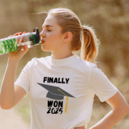 Slutligen Won Studenten T Shirt