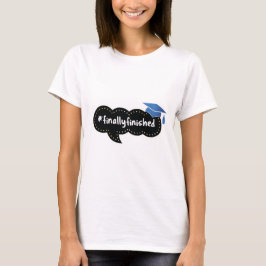 #SlutligenFärdigt Studenten Blue T-Shirt