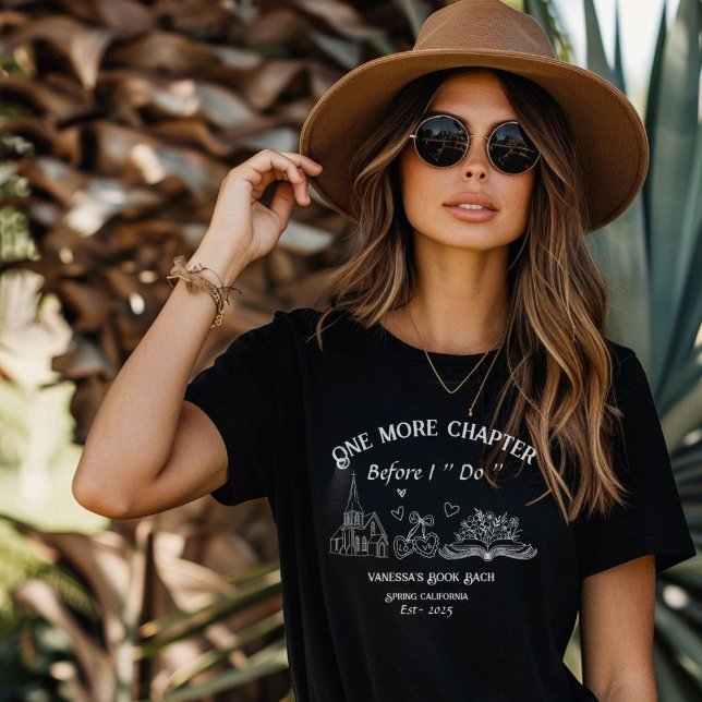 Slutligt kapitel före Chapel Bok Bachelorette T Shirt (Skapare uppladdad)