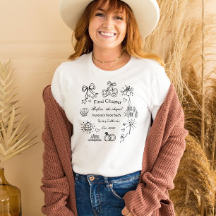 Slutligt kapitel före Chapel Bok Bachelorette T Shirt