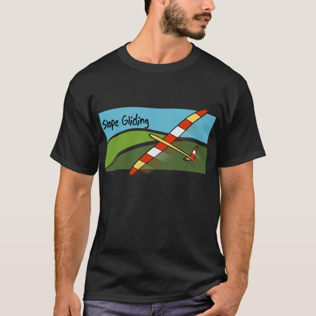 Slutta glidning tee shirt (Framsida)