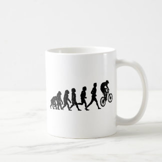 Sluttande evolution kaffemugg