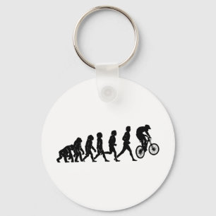 Sluttande evolution nyckelring