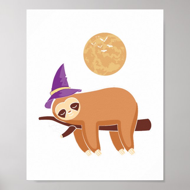 sluttande halloween, halloween sluttning poster (Framsidan)
