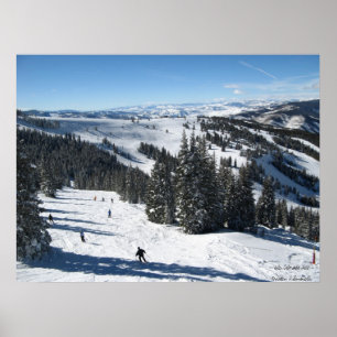 sluttande vinter poster