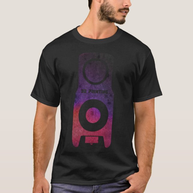 Slutteckning 3 för 3D-skrivarens hett T Shirt (Framsida)