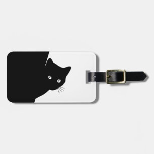Sly Black Cat Bagagebricka