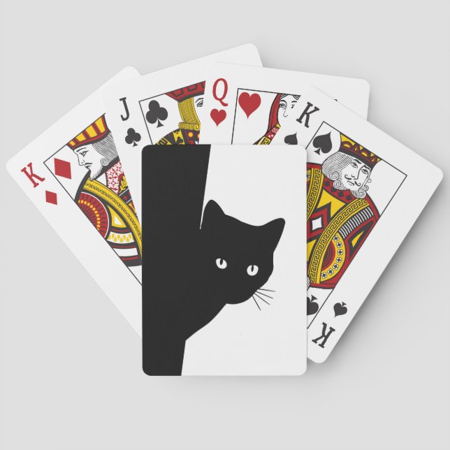 Sly Black Cat Casinokort (Baksidan)