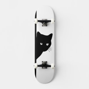 Sly Black Cat Mini Skateboard Bräda 18,5 Cm