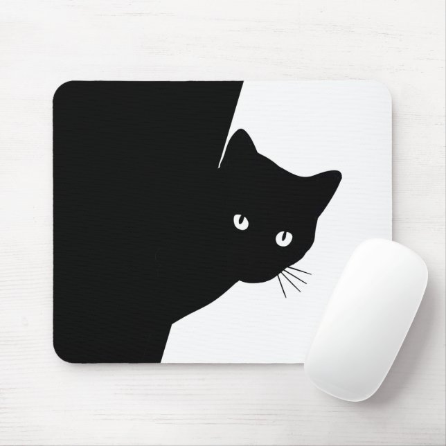 Sly Black Cat Musmatta (Med mus)
