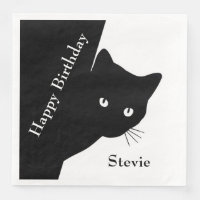 Sly Black Cat