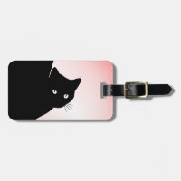 Sly Black Cat Rosa