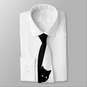 Sly Black Cat Slips