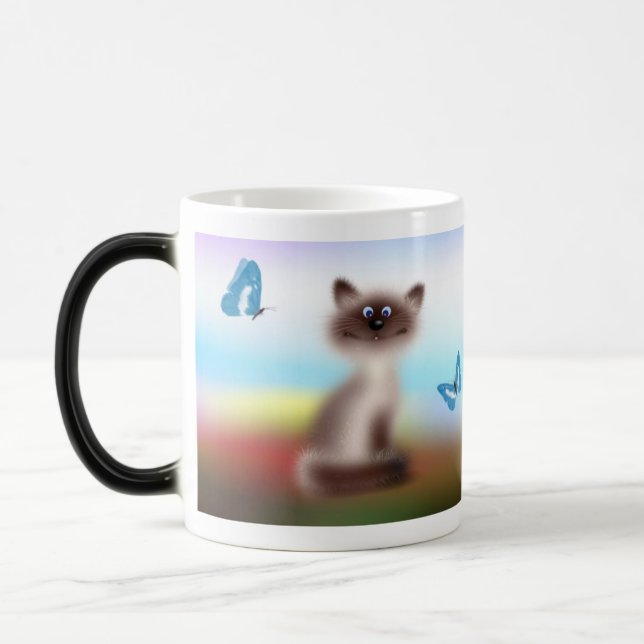 Sly Cat Magisk Mugg (Vänster)
