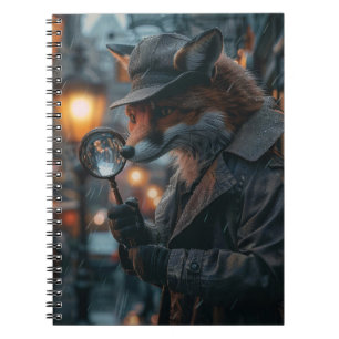 Sly Fox detektor i noir-inställningen Anteckningsbok