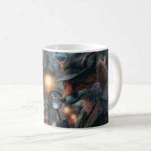 Sly Fox detektor i noir-inställningen Kaffemugg