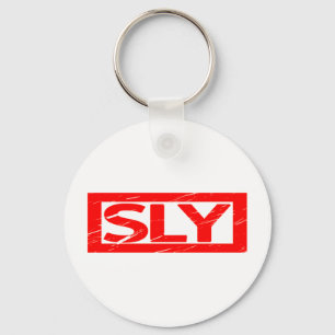 Sly Frimärke Nyckelring