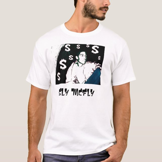 Sly McFly skjorta T-shirt (Framsida)