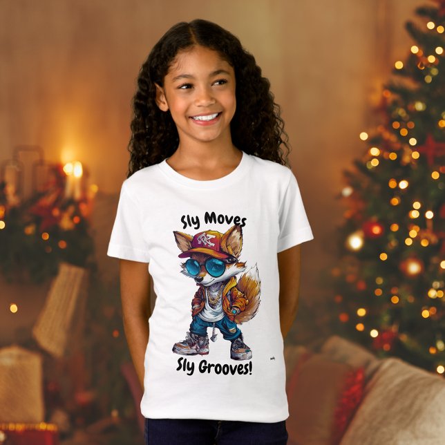 Sly Moves, Sly Grooves - Coola Fox Vibes T Shirt (Skapare uppladdad)