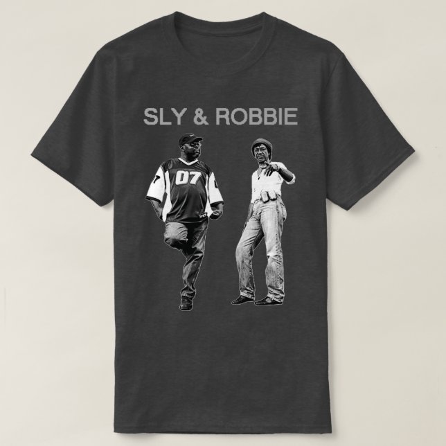 Sly och Robbie T Shirt (Design framsida)