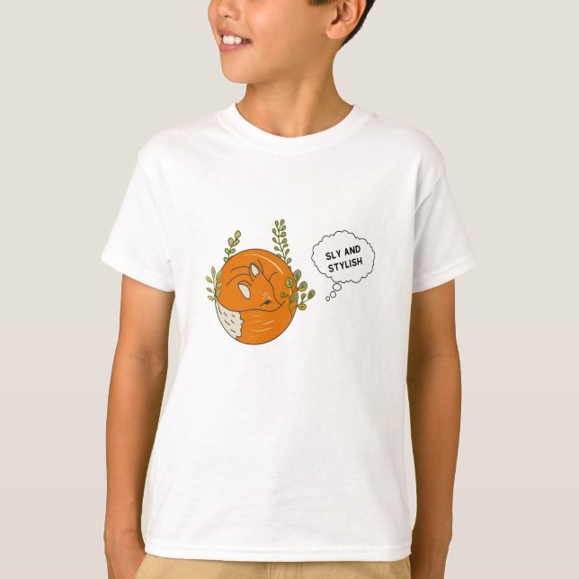 Sly och Snyggt T Shirt (Framsida)