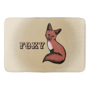 Sly Red Foxy Fox Badrumsmatta