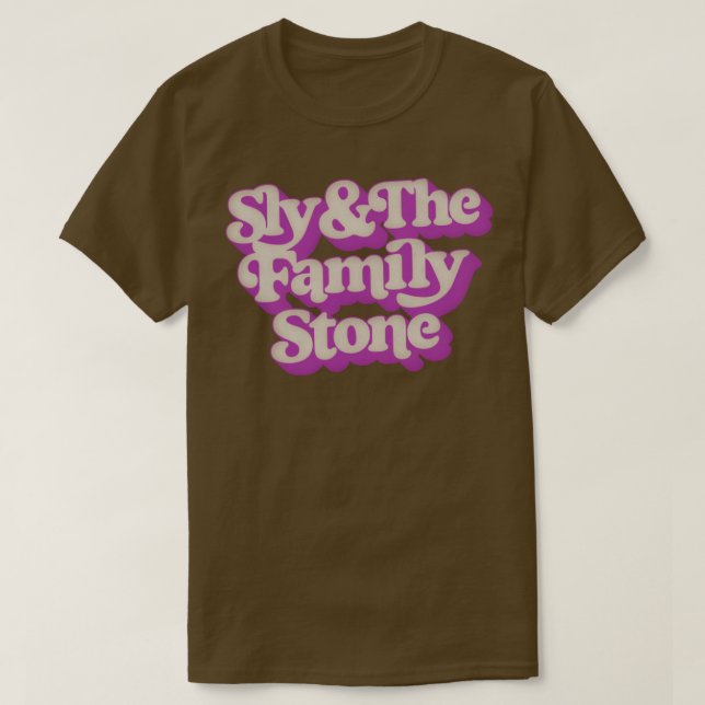 Sly the Family Stone T Shirt (Design framsida)