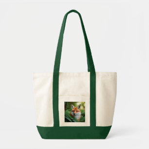 Sly the Orange Fox, Impulse Tote Bag Tygkasse