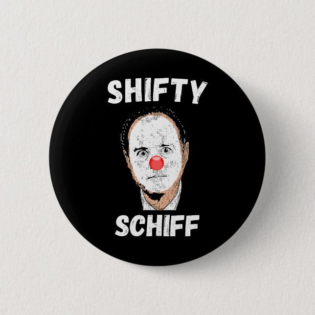 Slygga Schiff Sarkastiska Republikan  Knapp (Framsida)