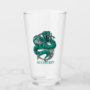 SLYTHERIN™ Crosshatched Emblem Glaskopp