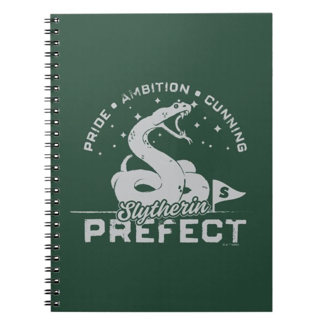 SLYTHERIN™ Förste Klass-badge Anteckningsbok (Framsidan)