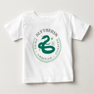 SLYTHERIN™ Grön Orm Hus Stolt Badge T Shirt