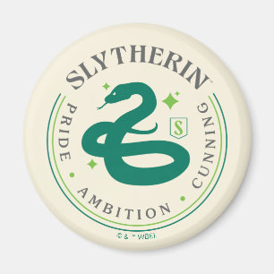 SLYTHERIN™ Grönt Snake House Pride Badge Magnet